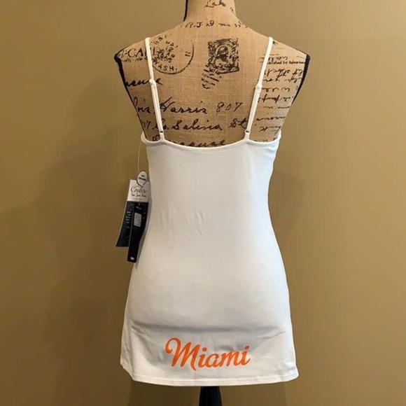 Miami Dolphins NFL Tank Top NWT All Sport Couture - Picture 3 of 5